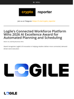 Logile’s Connected Workforce Platform Wins 2026 AI Excellence Award for Automated Planning and Scheduling