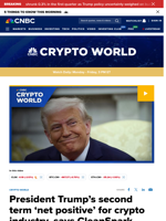 President Trump's second term 'net positive' for crypto industry, says CleanSpark CEO
