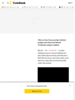 Bitcoin 'Death Cross' Looms