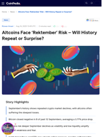 Altcoins Face ‘Rektember’ Risk – Will History Repeat or Surprise?