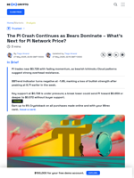 Pi Network Token Faces Pressure Amid Prolonged Consolidation