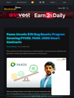 Paxos Unveils $1M Bug Bounty Program Covering PYUSD, PAXG, USDG Smart Contracts - Blockchain.News