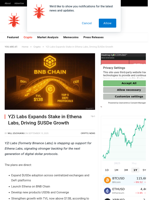 YZi Labs Expands Stake in Ethena Labs, Driving $USDe Growth - NullTX