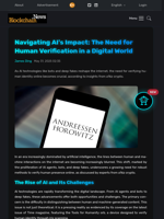 Navigating AI's Impact: The Need for Human Verification in a Digital World - Blockchain.News