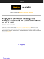 Cognyte to Showcase Investigative Analytics Solutions for Law Enforcement at IACP 2025