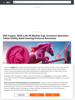 UNI Crypto: With a $5.7B Market Cap, Investors Question Token Utility Amid Soaring Protocol Revenues - Brave New Coin