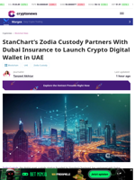 Zodia Partners With Dubai Insurance to Launch Digital Wallet
