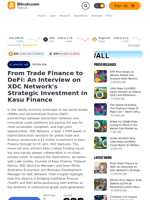 From Trade Finance to DeFi: An Interview on XDC Network's Strategic Investment in Kasu Finance – Interview Bitcoin News