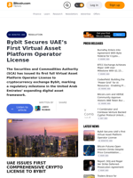 Bybit Secures UAE’s First Virtual Asset Platform Operator License – Regulation Bitcoin News