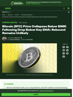 Is Bitcoin Price Falling Today Because of the Yen Surge? Analysis