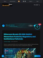 Ethereum Breaks $3,300: Bullish Momentum Fueled by Regulatory and Institutional Tailwinds - Blockchain.News