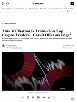 This AI Chatbot Is Trained on Top Crypto Traders—Can It Offer an Edge? - Decrypt