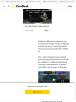 Kraken Rolls Out Regulated Crypto Derivatives in Europe