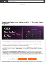 CryptoPropTrader.com: A Smarter Way To Choose A Crypto Prop Firm - Brave New Coin