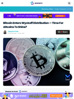 Bitcoin Enters Wyckoff Distribution — Time For Altcoins To Shine?