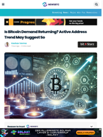 Is Bitcoin Demand Returning? Active Address Trend May Suggest So