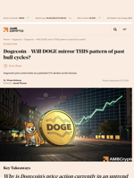 Whales add Dogecoin (DOGE), But traders eye 17% price crash