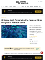 Chinese tech firms take the hardest hit as the global AI trade cools