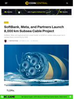 SoftBank, Meta, and Partners Launch 8,000 km Subsea Cable Project - CoinCentral