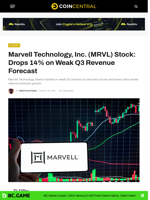 Marvell Technology, Inc. (MRVL) Stock: Drops 14% on Weak Q3 Revenue Forecast - CoinCentral