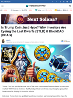 Is Trump Coin Just Hype? Why Investors Are Eyeing the Last Dwarfs ($TLD) & BlockDAG (BDAG)