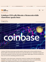 Is ChowWow the next crypto to explode? Find out why