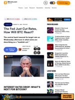 The Fed Just Cut Rates, How Will BTC React? – Markets and Prices Bitcoin News