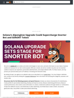 Solana to Get Its Biggest Speed Upgrade: $SNORT Presale Nears $4M
