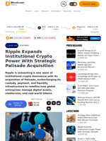 Ripple Expands Institutional Crypto Power With Strategic Palisade Acquisition – Featured Bitcoin News