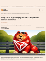 Why TRON is gearing up for $0.45 despite the market slowdown - AMBCrypto
