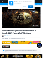 Finance Expert Says Bitcoin Price Growth Is In ‘Google 2017’ Phase, What This Means | Bitcoinist.com