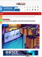French gambling regulator orders ISPs to block Polymarket - The Crypto News Wire