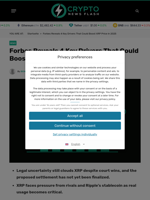 Forbes Reveals 4 Key Drivers That Could Boost XRP Price in 2025 - Crypto News Flash