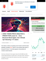ZORA TOKEN PRICE ANALYSIS & PREDICTION (June 4) – Zora Bounces Back Again, Can it Break Up Following 11% Gains  - NullTX
