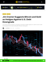 Jim Cramer Suggests Bitcoin and Gold as Hedges Against U.S. Debt Downgrade - CoinCentral