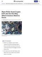 More Multi-Asset Crypto ETFs Are On the Way. What Investors Need to Know.