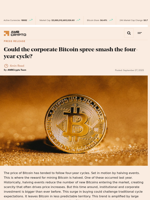 Could the corporate Bitcoin spree smash the four-year cycle? - AMBCrypto