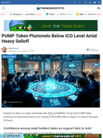 PUMP Token Plummets Below ICO Level Amid Heavy Selloff - TheNewsCrypto