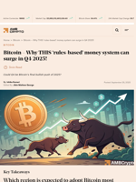 Bitcoin - Why THIS 'rules-based' money system can surge in Q4 2025! - AMBCrypto
