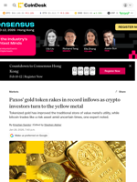 Paxos Gold (PAXG) sees record $248 million inflow in January