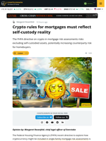 FHFA Could Expose Homebuyers To Greater Counterparty Risk