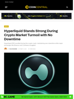 Hyperliquid Stands Strong During Crypto Market Turmoil