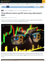 These Three Bitcoin Charts Say BTC Price Set for Recovery to $82,000