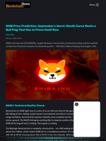 SHIB Price Prediction: September's Worst-Month Curse Meets a Bull Flag That Has to Prove Itself Now - Blockchain.News