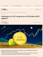 Avalanche (AVAX) on edge, 30% drop in sight