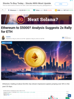 Ethereum to $5000? Analysis Suggests 2x Rally for ETH