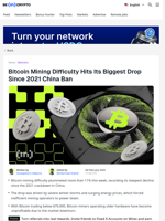 Bitcoin Mining’s Biggest Shock Since the 2021 China’s Ban