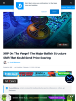 XRP On The Verge? The Major Bullish Structure Shift That Could Send Price Soaring | Bitcoinist.com