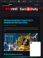 OP Price Prediction: Targets $0.14 Recovery by Mid-April 2026 - Blockchain.News