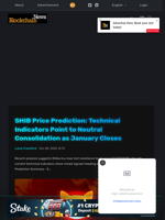 SHIB Price Prediction: Technical Indicators Point to Neutral Consolidation as January Closes - Blockchain.News
